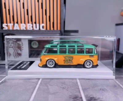 LMLF 1/64 Scale Volkswagen VW T1 RWB Pickup -Coca-Cola