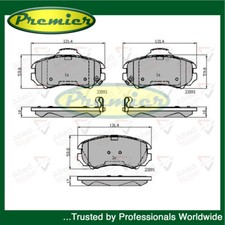Premier set pastiglie freno anteriori si adatta a Kia Sportage Hyundai Tucson Coupe 581013KA01