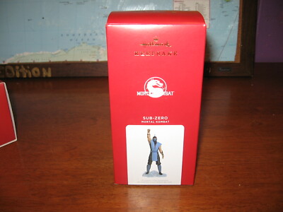 Hallmark 2021 Sub Zero Mortal Combat Christmas Ornament