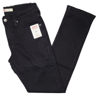 Signature By Levi Strauss & Co. #11756 NEW Men's Slim Super Flex Stretch Jeans