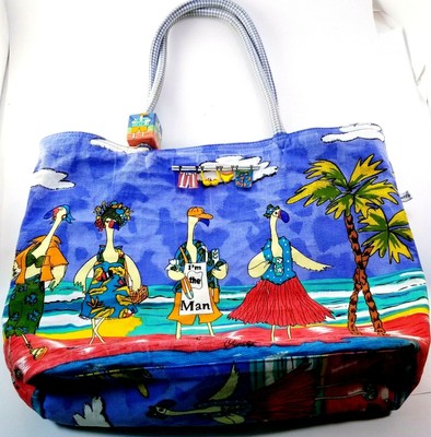 colorful beach bags