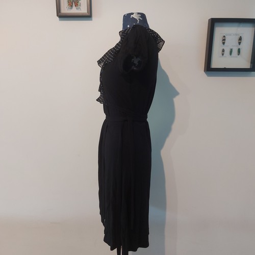 Review Spot Wrap Dress sz 6 - Picture 7 of 10