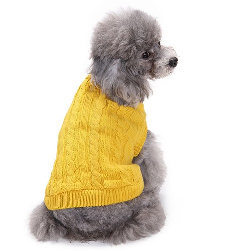 Pet Dog Cat Winter Sweater Knitted Jumper Warm and Comfy Puppy Coat Jacket Gift - Picture 22 of 45