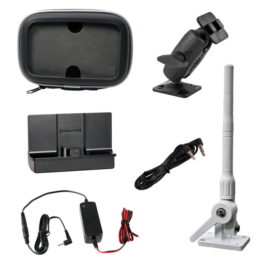 SiriusXM Satellite Radio Kit for Boat with Weatherproof Marine Antenna and  Case | eBay