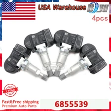 4x Tire Pressure Monitor Sensor TPMS For BMW F20 3ER F30 4ER X5 6855539 TPM222
