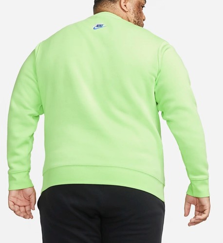 NIKE Sportswear Multi Swoosh French Terry Crew Sweatshirt DM8886 345 XXL - Picture 6 of 6