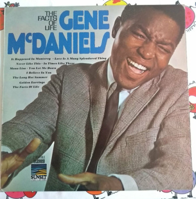 Gene McDaniels - The Facts Of Life Vinyl LP SUM 1122 LIBERTY RECORDS Soul R&B