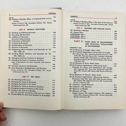 Refresher Arithmetic Edwin Stein Hardcover Book 1961 Textbook Educational - Imagen 11 de 23