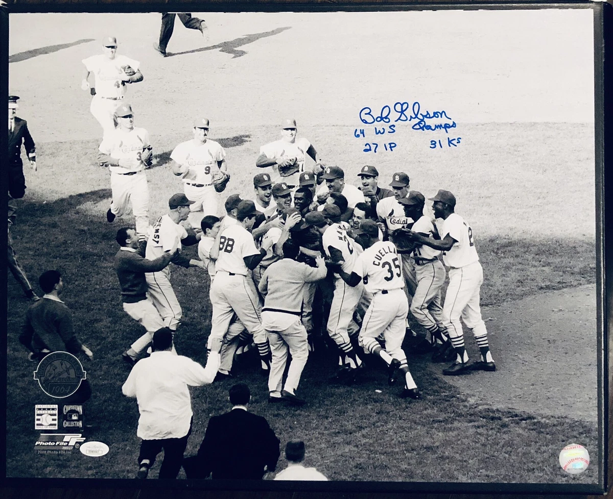 Bob Gibson MLB Original Autographed Photos for sale | eBay