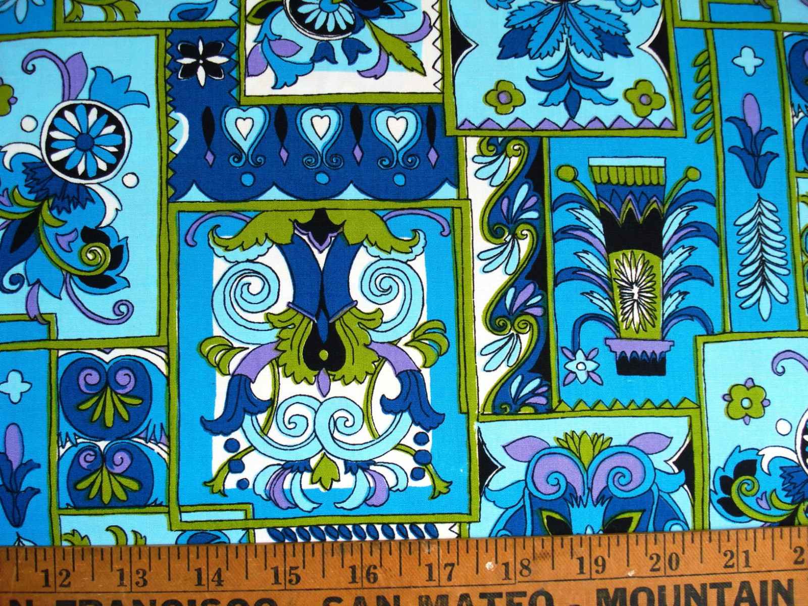 Cotton Quilt Fabric Aqua Blue by 1/2 Yard eBay