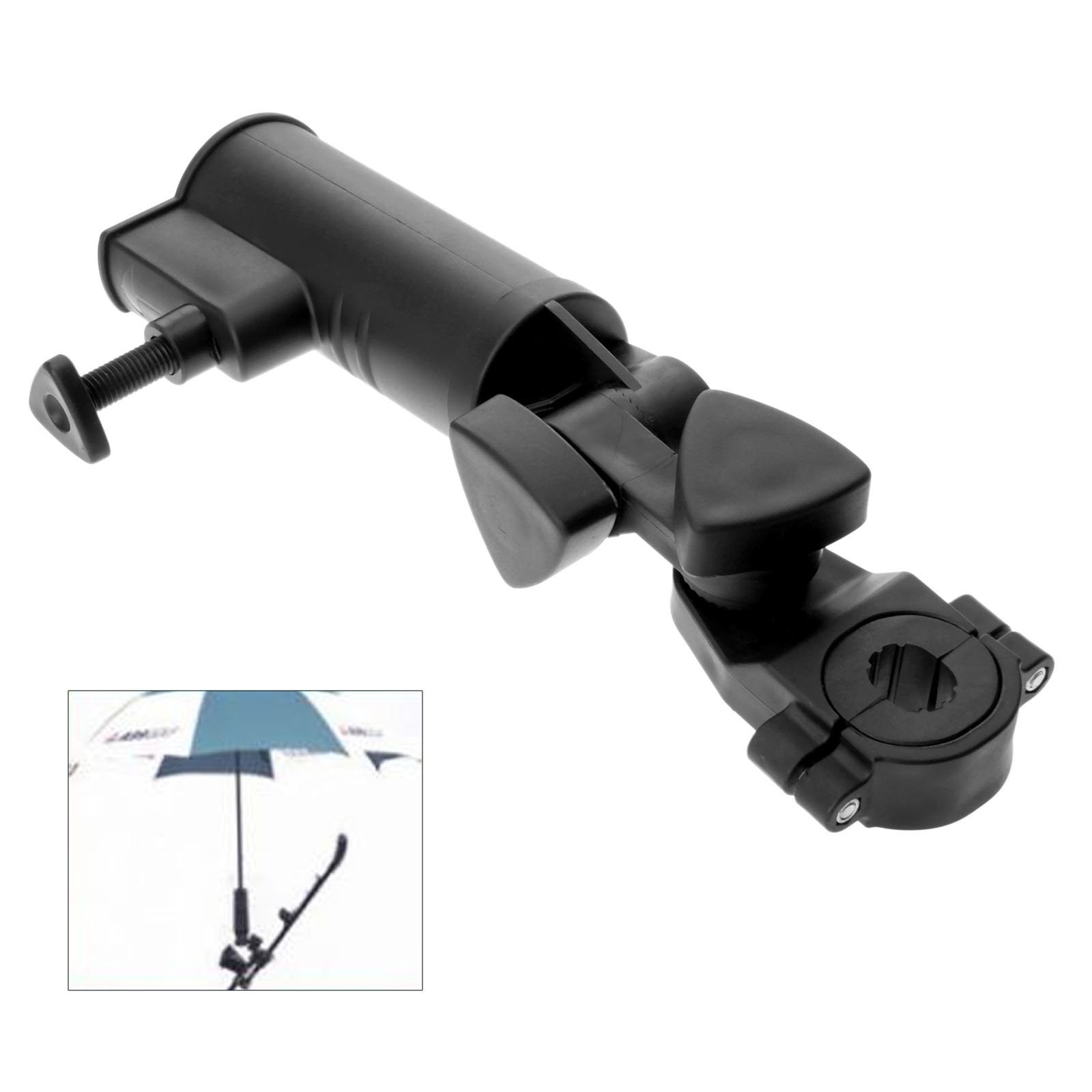 MUXSAM Golf Cart Umbrella Holder Universal for Trolley Motocaddy Golf Cart or Fi