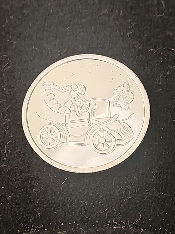 Disneyland 70th Anniversary Mr. Toad Medallion