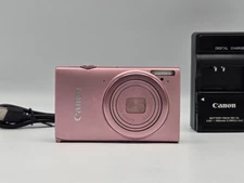 [N.MINT] Canon PowerShot ELPH 320 HS / IXY 420 F Pink Digital Camera From Japan