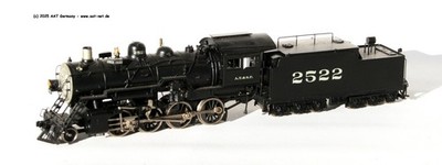 Hallmark Models H0 Korea - 2-8-0 Santa Fe ''2500 series'' #2522; NEW & OVP