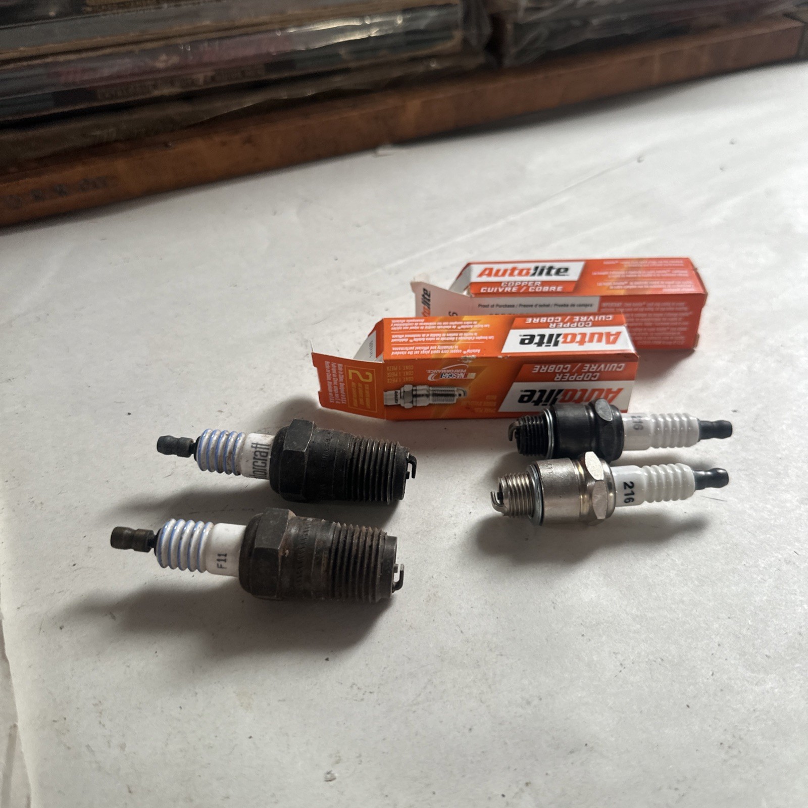 Maytag Gas Engine Model 92 Model 72 Spark Plugs Autolite 295 Motorcraft F11