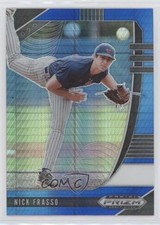 2020 Panini Prizm Draft Picks Blue & Carolina Hyper Nick Frasso #PDP106 7iu