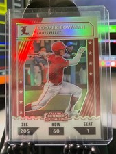 2021 Panini Elite Extra Edition - Cooper Bowman College Tickets Optic #CTO-CB