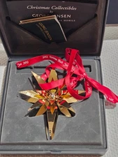 GEORG JENSEN 'Star of Bethlehem' Christmas Mobile 2012 EXC w/ Case & Outer Box!