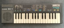Vintage 1980s Casio SK-1 Portable 32 Key Sampling Keyboard Piano