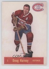 2001-02 ITG Parkhurst Reprints Doug Harvey #065 HOF 0f8