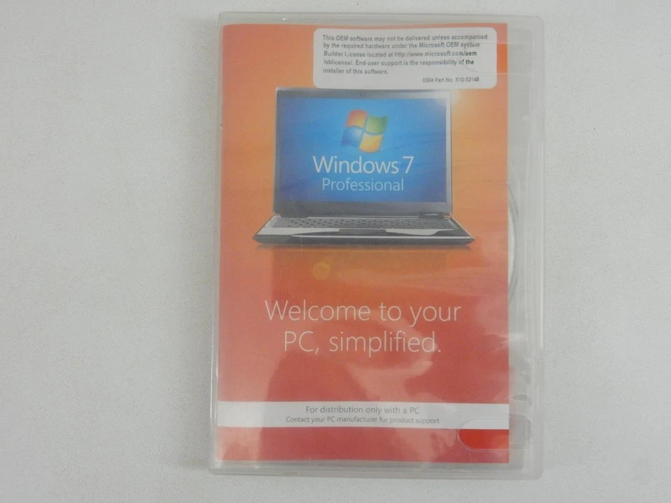 Windows 7 Professional 64-bit w/ Service Pack 1 Installation DVD & Product Key - Image 2 of 3