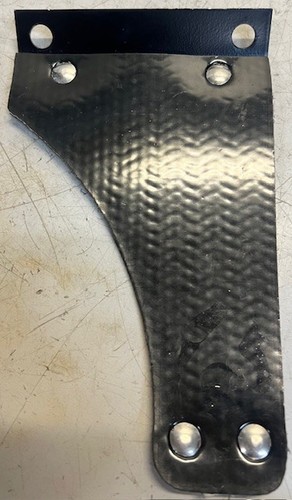 2 Stück linke Schuhabweiser für kleine Bagger und Kompaktlader - Bild 2 von 7