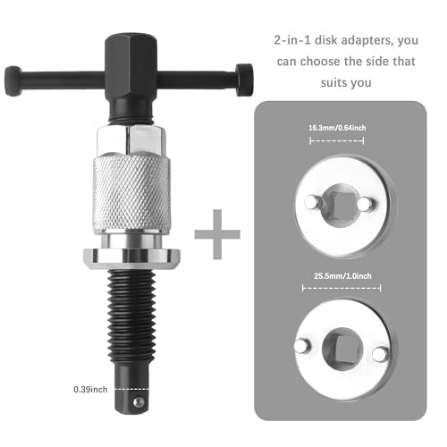 5PCS Brake Caliper Compression Tool Set,Chrome-Plated Steel Brake Caliper Tool 