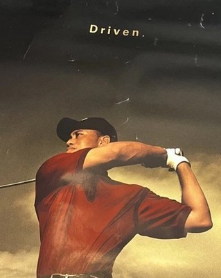 LOL Tiger Woods Drive Nike Promo Driving Advertisement poster