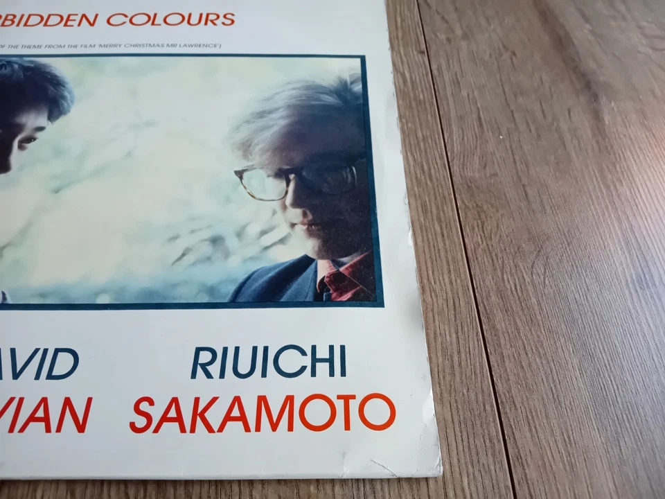 DAVID SYLVIAN & RYUICHI SAKAMOTO - FORBIDDEN COLOURS 12" LP 1983 UK EX - Image 4 of 4