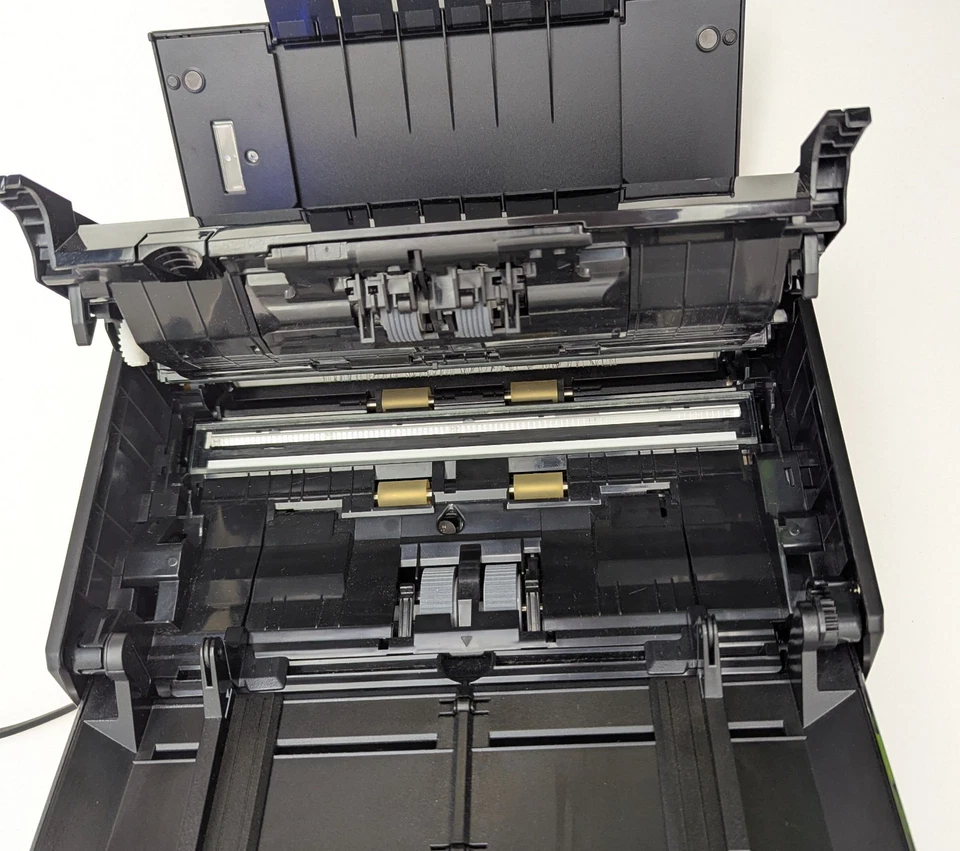 Fujitsu ScanSnap iX500 Color Duplex Pass-Through Scanner w/ Adapter & USB Cable - Image 4 of 4