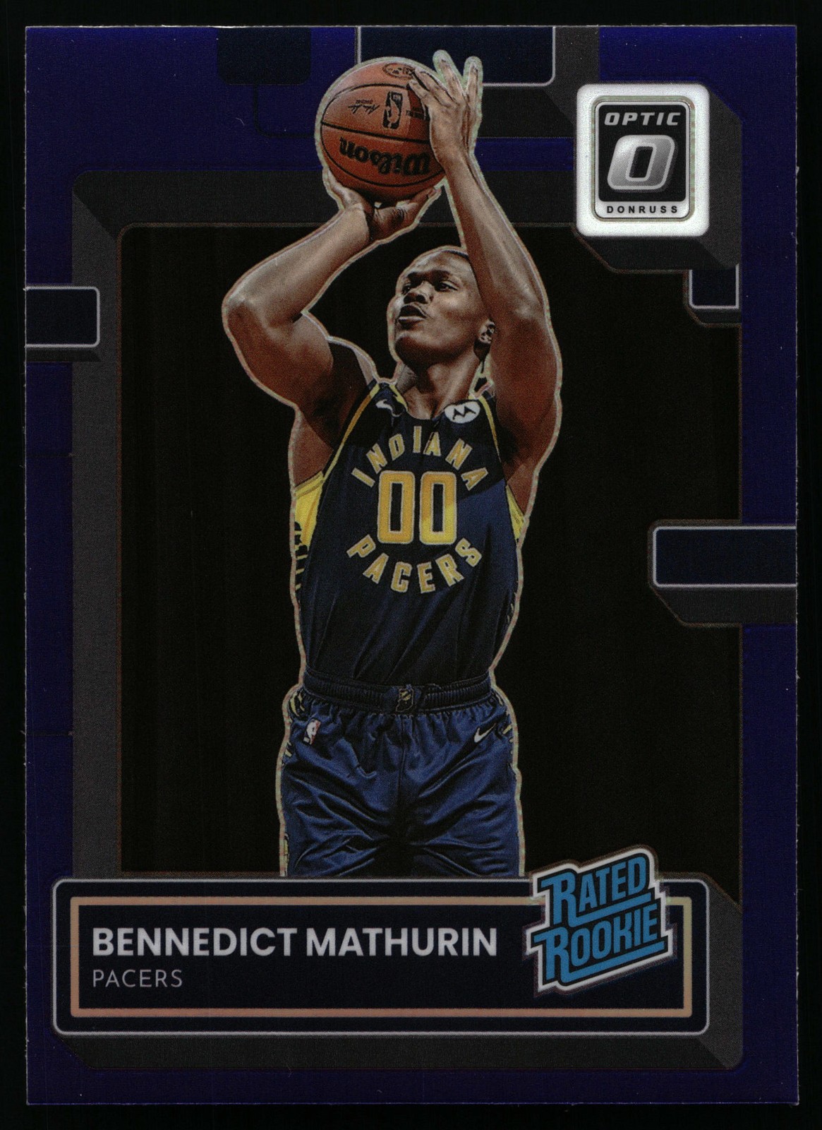 2022-23 Donruss Optic #209 Bennedict Mathurin Purple