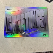 2025 TOPPS DISNEY WONDER GREETINGS THE ENCHANTED FOREST #GF-18