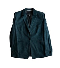 Banana Republic Blazer Jacket Womens Size 6 Single Breasted Long Sleeve Turq.