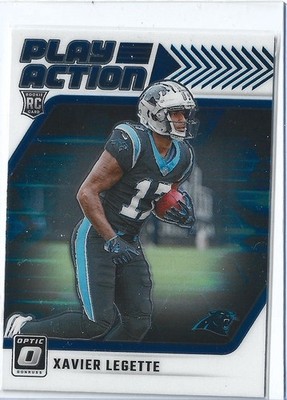 2024 Panini Donruss Optic - Play Action Xavier Legette #10 (RC)