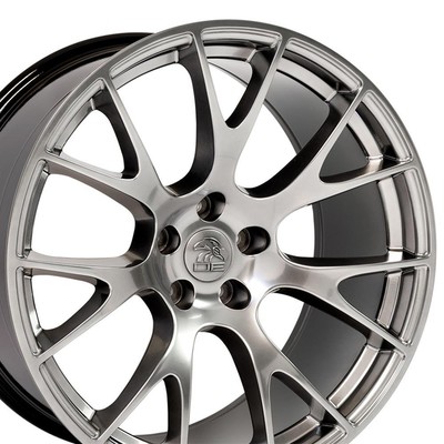20x10 Hyper 2528 Rear Wheel Fits Dodge Chrysler Challenger Hellcat Style