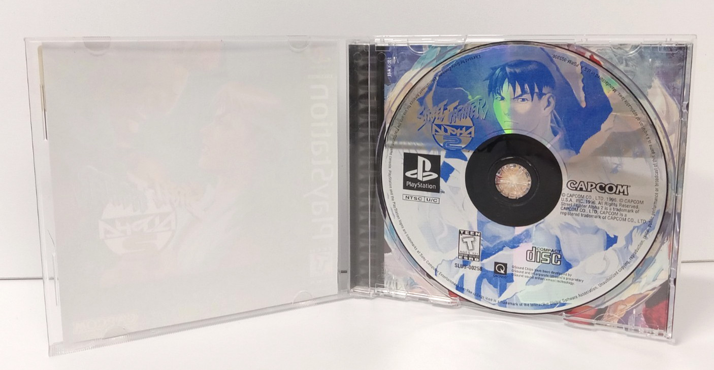 Street Fighter Alpha 2 for PlayStation 1 Ps1 Fighting