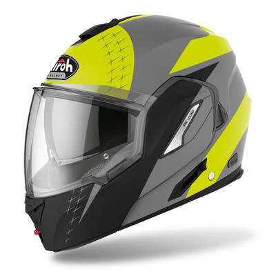 Airoh Rev 19 Leaden Yellow Matt Matt Modular Helmet Size XS Helmet Helmets