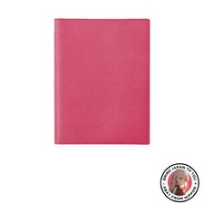 Quo Vadis Genuine Leather Notebook Cover 18 x 24 cm Krabby Leather Framboise