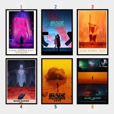 Poster Blade Runner 2049 2017 Denis Villeneuve film di fantascienza stampa arte da parete