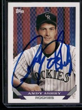 1993 Topps - Andy Ashby #794 Signed Autographed Card