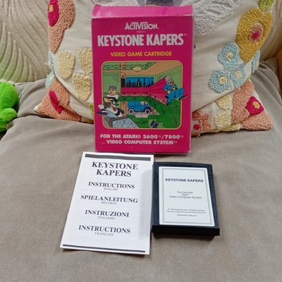 ANGEBOTE KOMBI - ATARI 2600 - ACTIVISION - KEYSTONE KAPERS - IN SCHUTZBOX