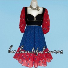 MONSOON VINTAGE STYLE TUNIC COCKTAIL PARTY DRESS SIZE 14 new