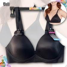 NWT Bali Women's L Comfort Revolution Soft Perfect T-Shirt Wireless Bra DF3460