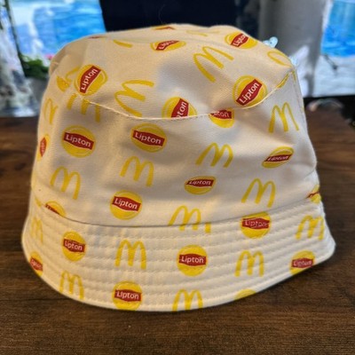 McDonalds Lipton - Bucket Head Fischerhut Mütze Anglerhut Cap - Festival - NEU