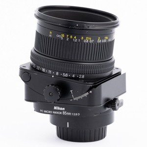 Nikon PC Micro-Nikkor 85mm f/2.8D Tilt/Shift Lens with Caps