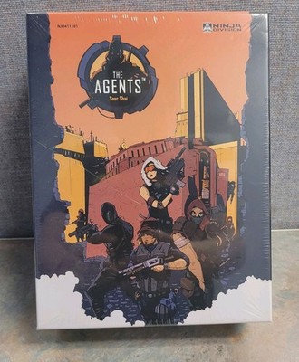 The Agents Card Game by Saar Shai Ninja Division New Sealed Strategy Board Game