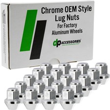 Chrome Lug Nuts 2006-2010 Dodge Charger Factory Wheels
