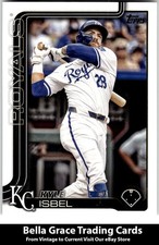 2025 Topps Kyle Isbel #470 Kansas City Royals MLB Baseball