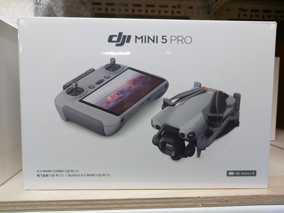 DJI Mini 5 Pro Fly More Combo RC 2 (3 Batteries ) Camera Drone | eBay