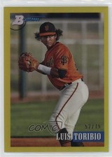 2021 Bowman Heritage Prospects Yellow Chrome Refractor 52/75 Luis Toribio 0hw6